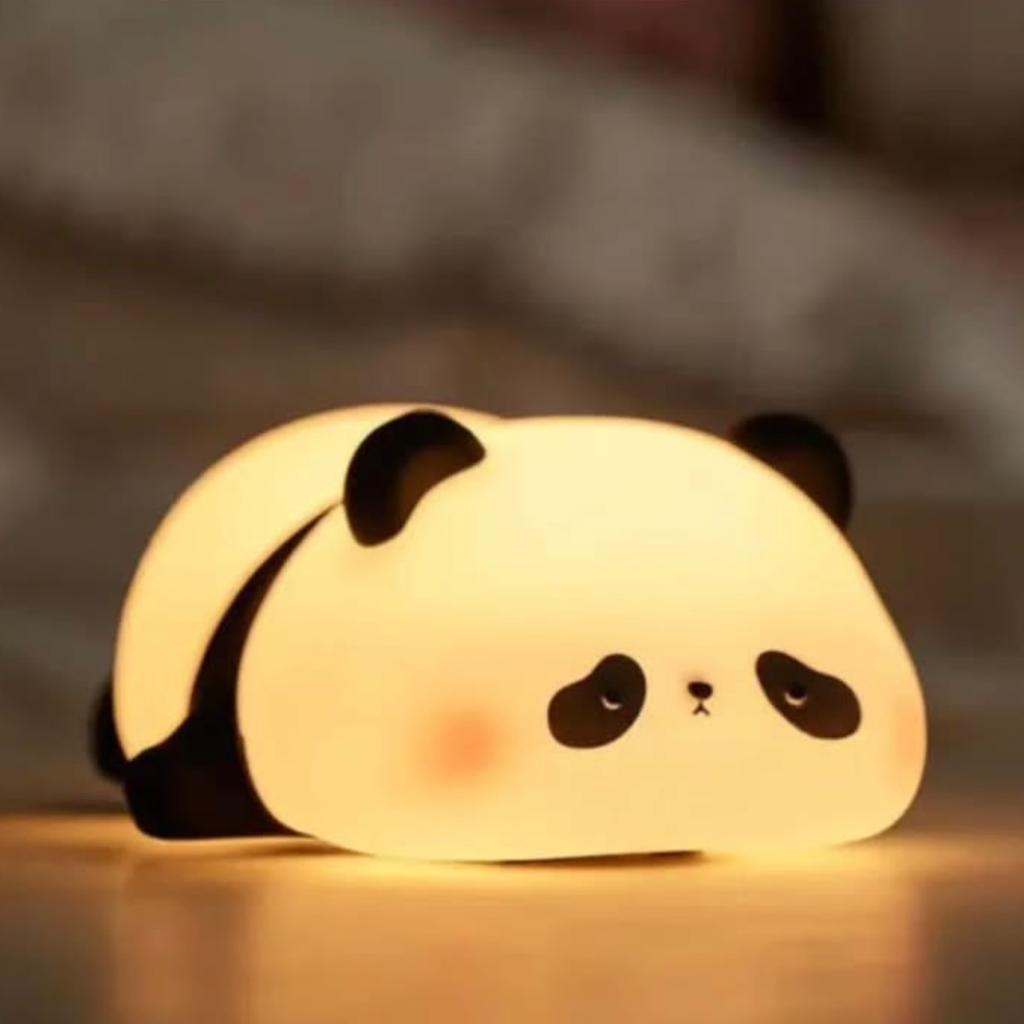Sleeping Panda silicone lamp