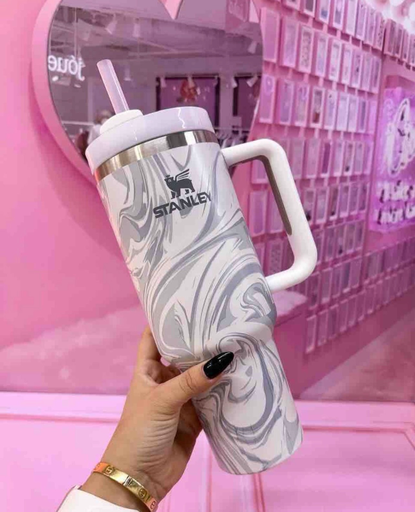 Stanley Tumbler Swirl/ Neon