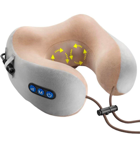 Massage neck pillow